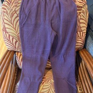 Purple Dressbarn Jogger Pants
